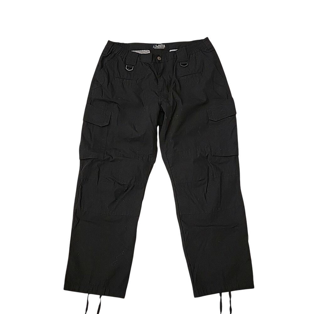 LA Police Gear LAPG Urban OPS Tactical Cargo Pants Men’s Black Size 40X30